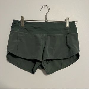 Dark Green Lululemon Speed Ups